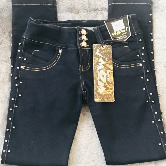 WOW JEANS COLOMBIANOS AUTHENTIC COLOMBIAN - Picture 4 of 6